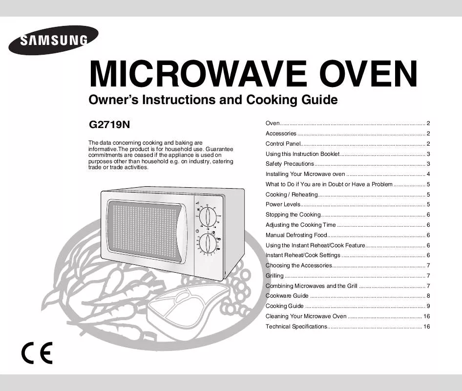 Mode d'emploi SAMSUNG G2719N-S