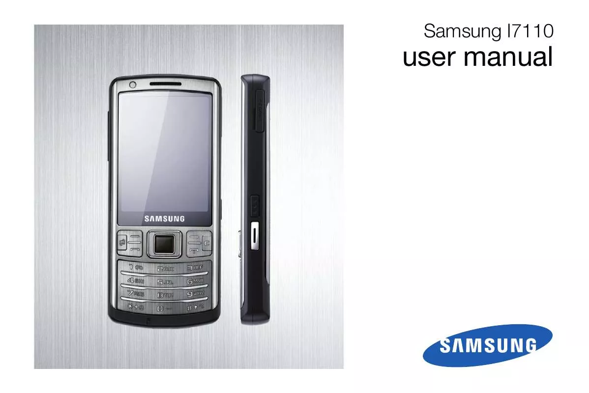 Mode d'emploi SAMSUNG GT-I7110