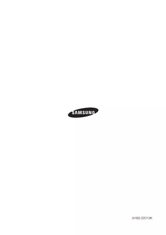 Mode d'emploi SAMSUNG HT-BD2