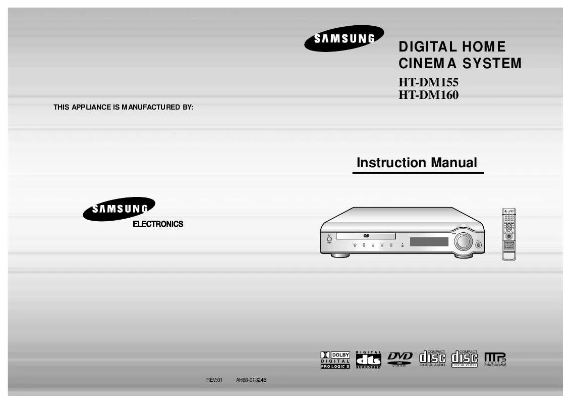 Mode d'emploi SAMSUNG HT-DM555