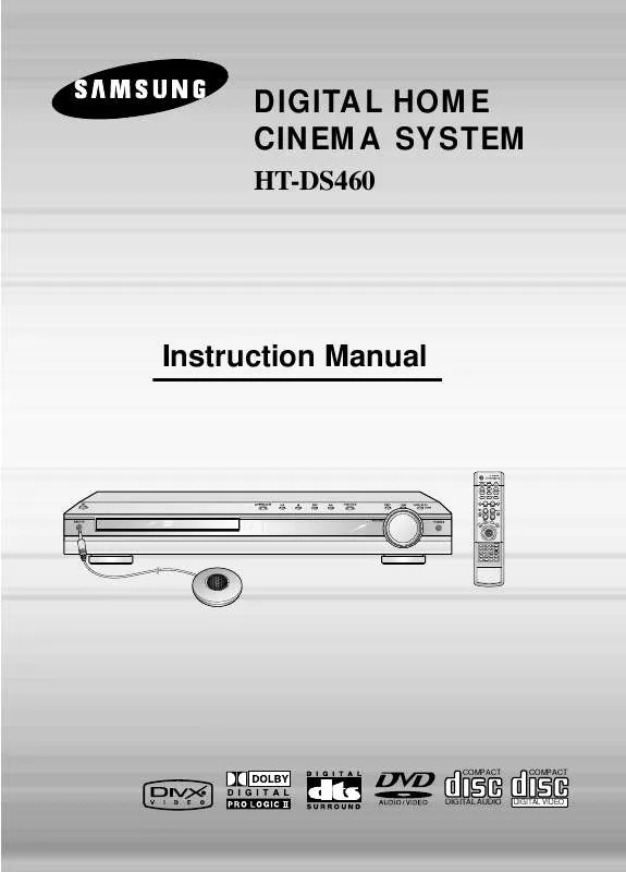 Mode d'emploi SAMSUNG HT-DS460