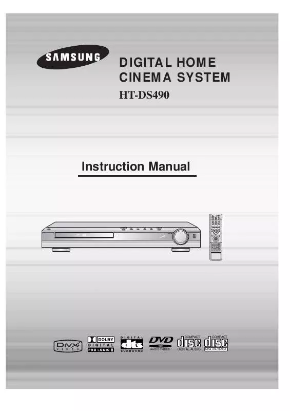 Mode d'emploi SAMSUNG HT-DS490