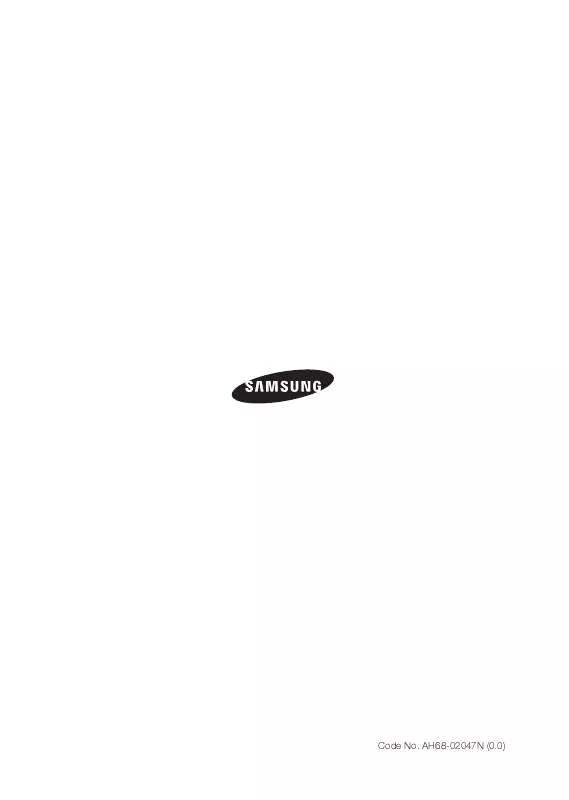 Mode d'emploi SAMSUNG HT-TWZ412T