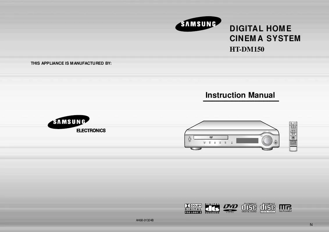 Mode d'emploi SAMSUNG HT-DM150