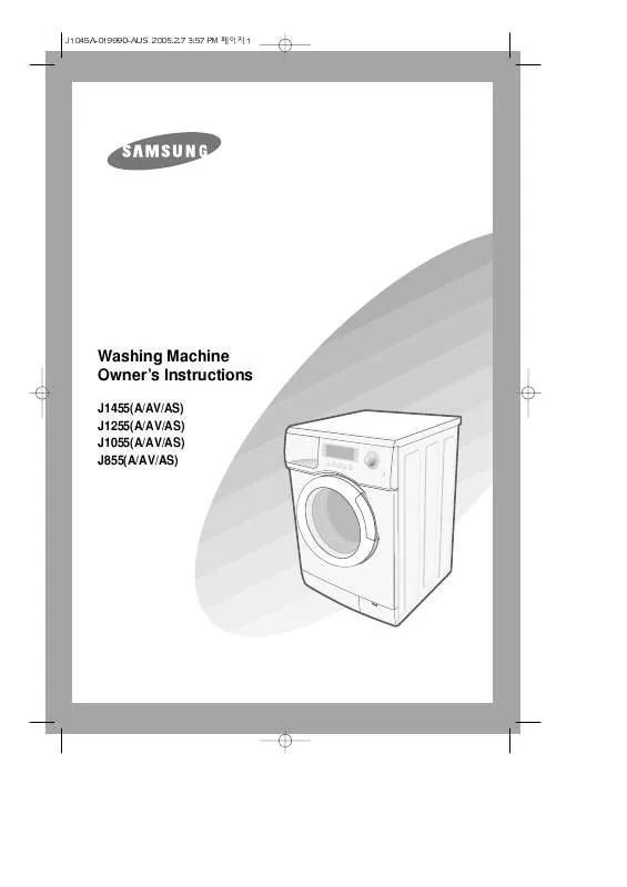 Mode d'emploi SAMSUNG J1055AV