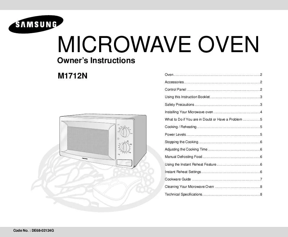 Mode d'emploi SAMSUNG M1712N