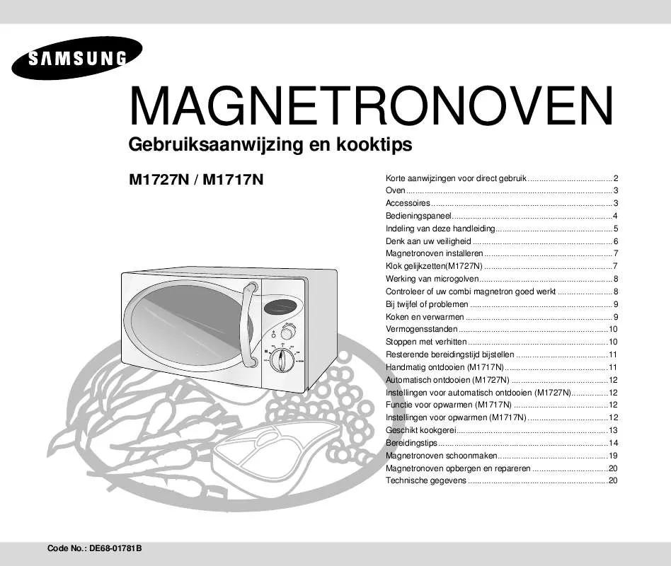 Mode d'emploi SAMSUNG M1717N