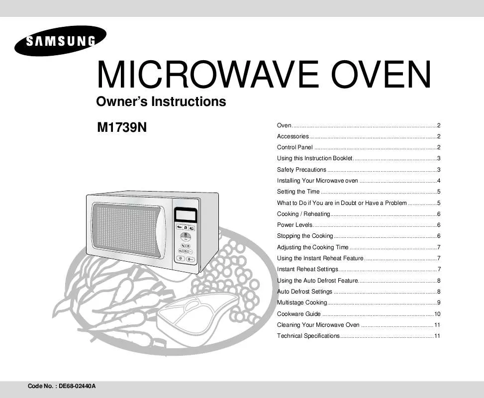 Mode d'emploi SAMSUNG M1739N