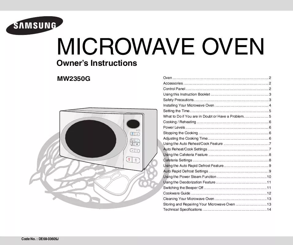 Mode d'emploi SAMSUNG M2350G