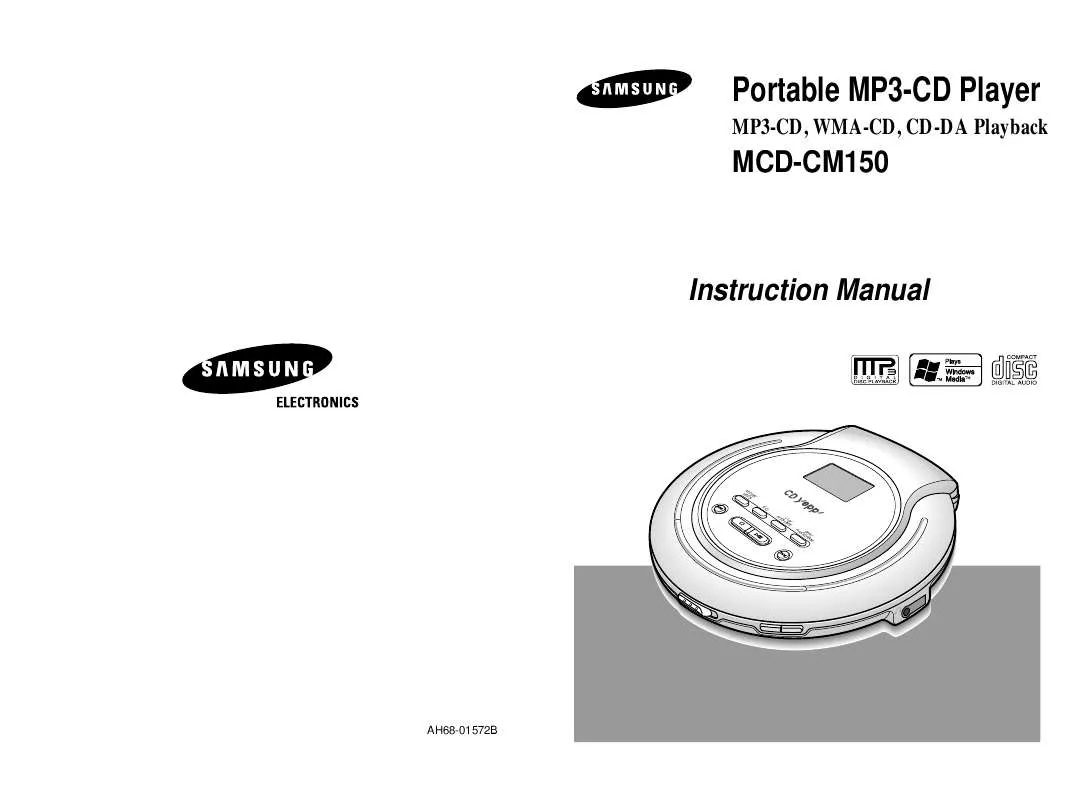 Mode d'emploi SAMSUNG MCD-CM150