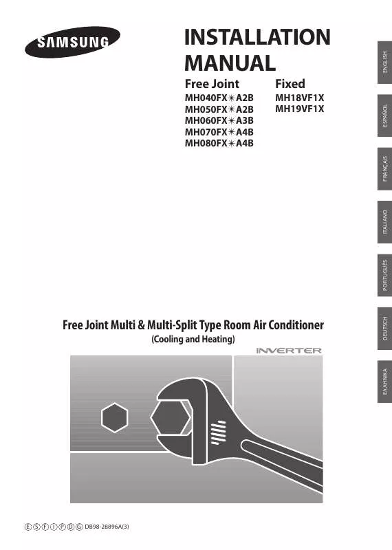 Mode d'emploi SAMSUNG MH18VF1X