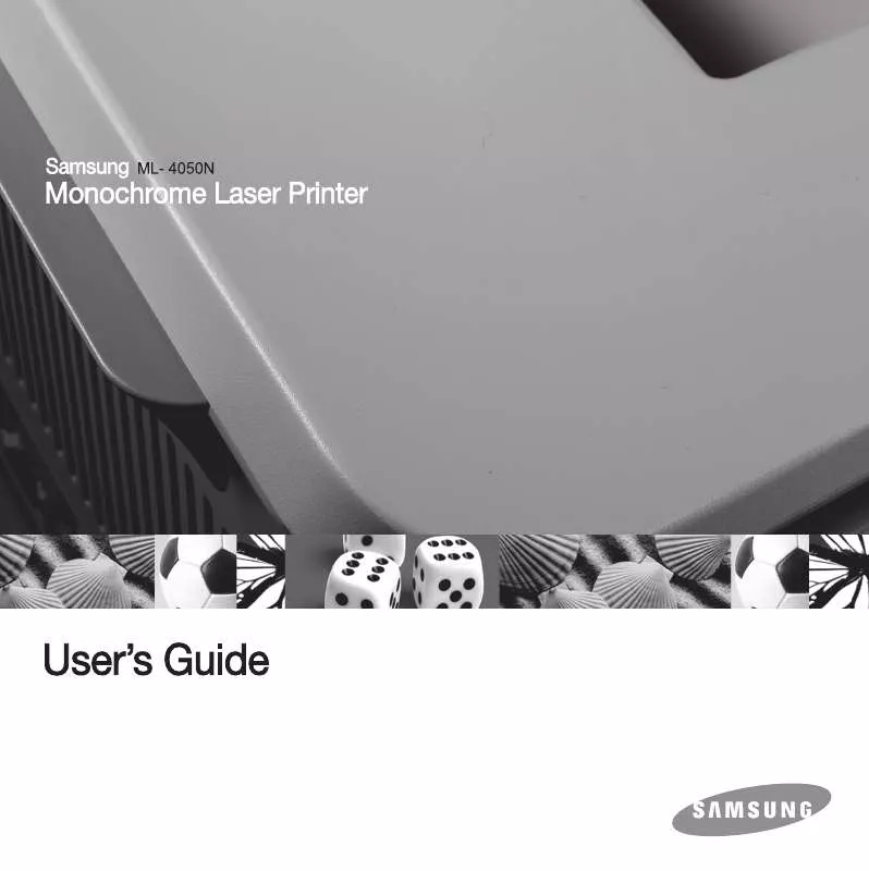 Mode d'emploi SAMSUNG ML4050N-XAA