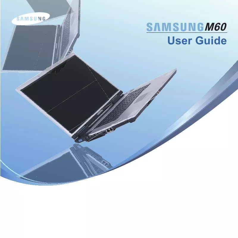 Mode d'emploi SAMSUNG NP-M60