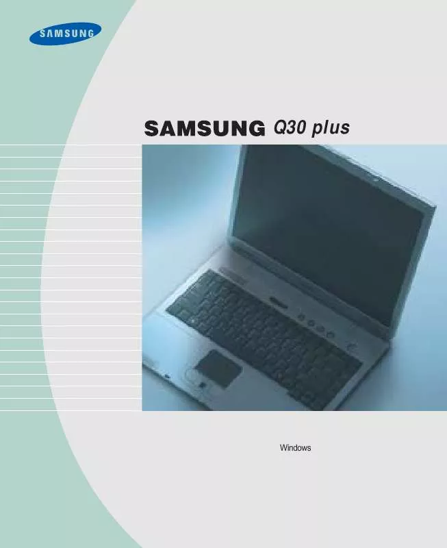 Mode d'emploi SAMSUNG NP-Q30 PLUS