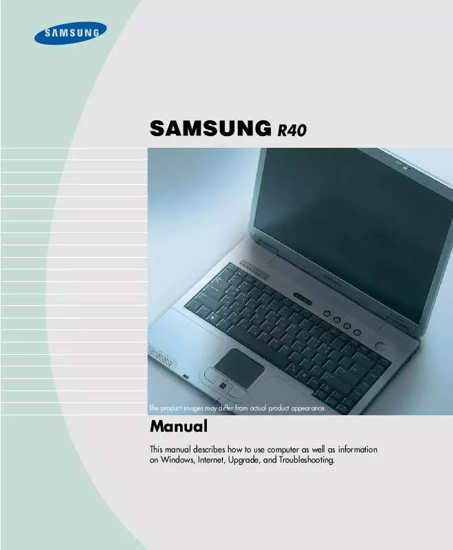 Mode d'emploi SAMSUNG NP-R40 PLUS