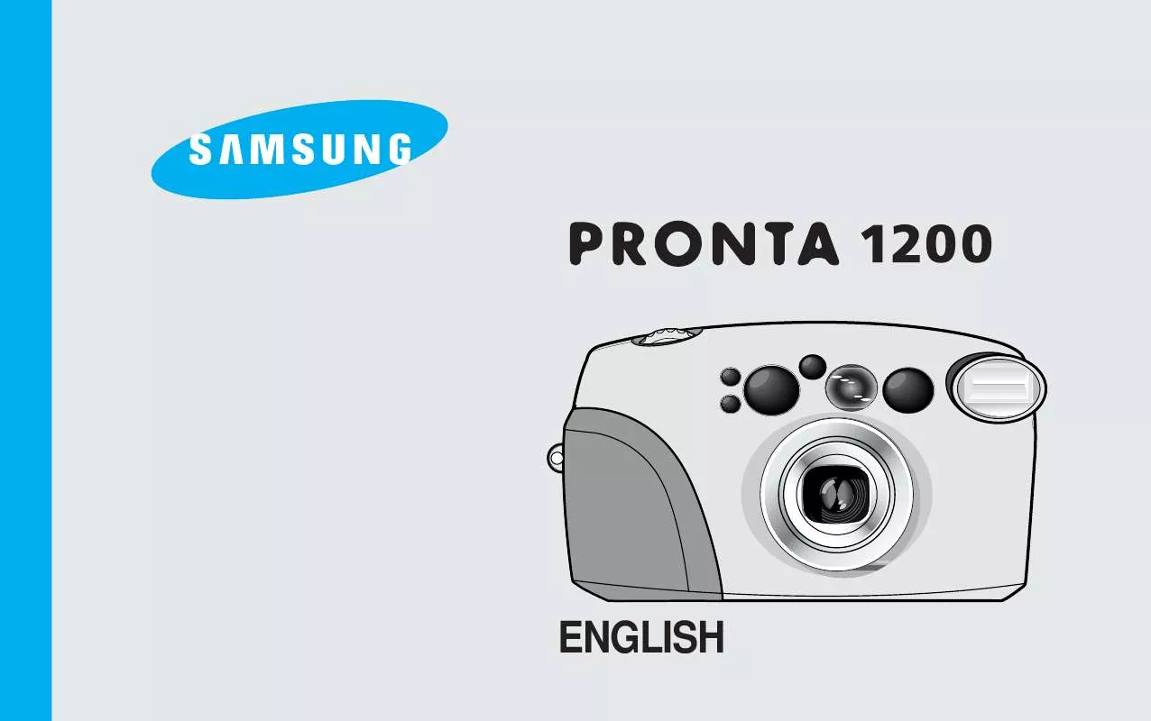 Mode d'emploi SAMSUNG PRONTA 1200