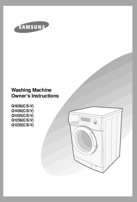 Mode d'emploi SAMSUNG Q1435V