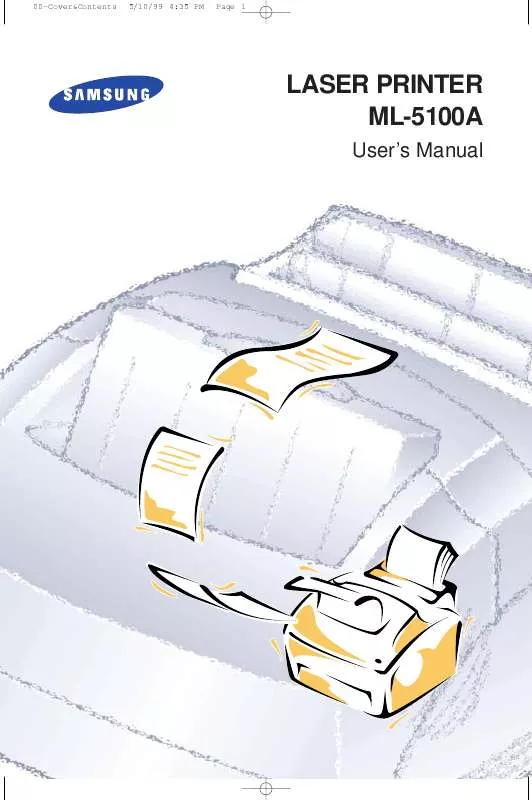 Mode d'emploi SAMSUNG QWIKLASER 5100A