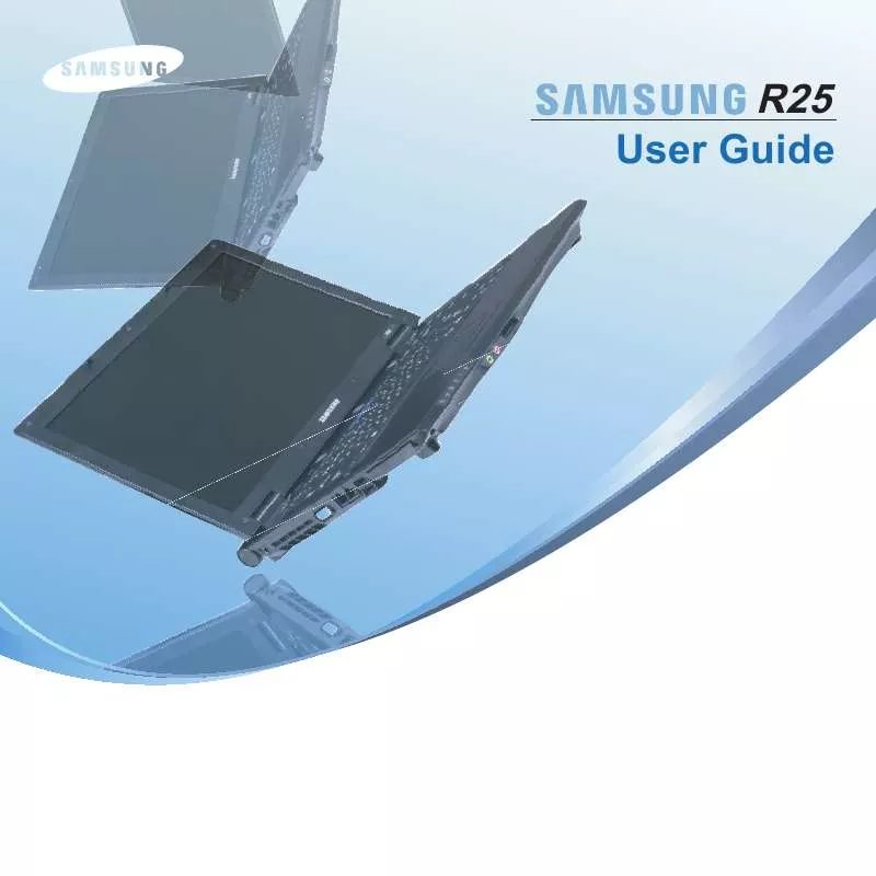 Mode d'emploi SAMSUNG R25-A002