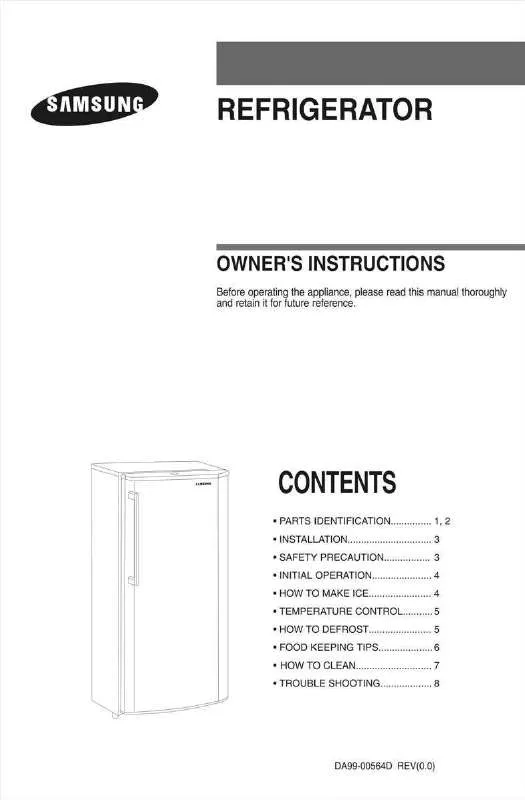 Mode d'emploi SAMSUNG RA22BVMS