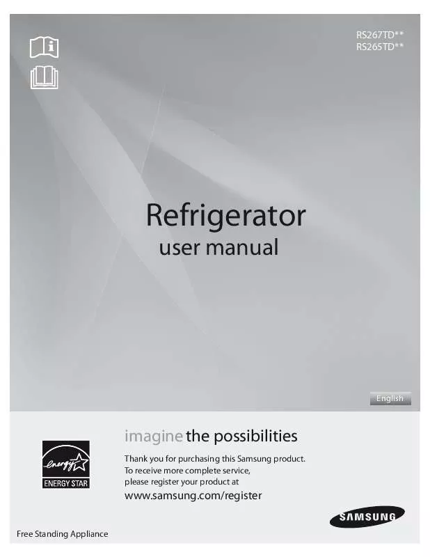 Mode d'emploi SAMSUNG RF267AFRS