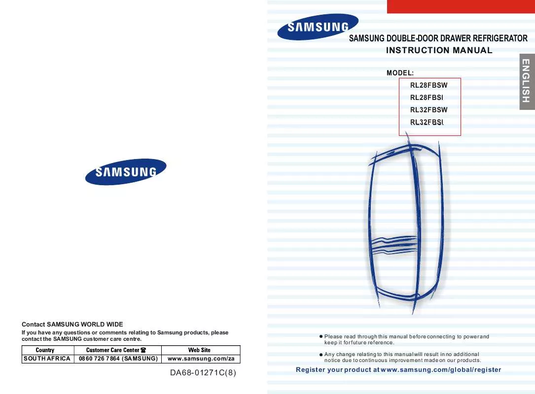 Mode d'emploi SAMSUNG RL32FCSI