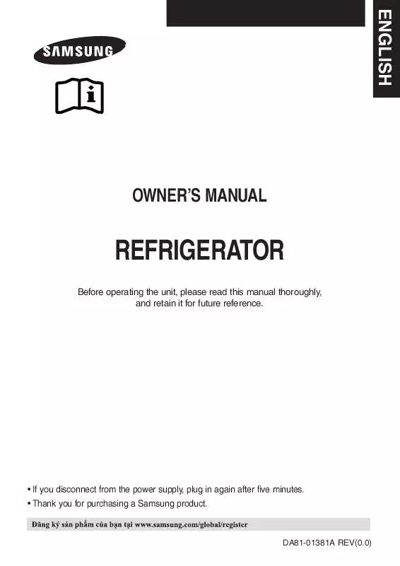 Mode d'emploi SAMSUNG RT14MCSS1/XSV