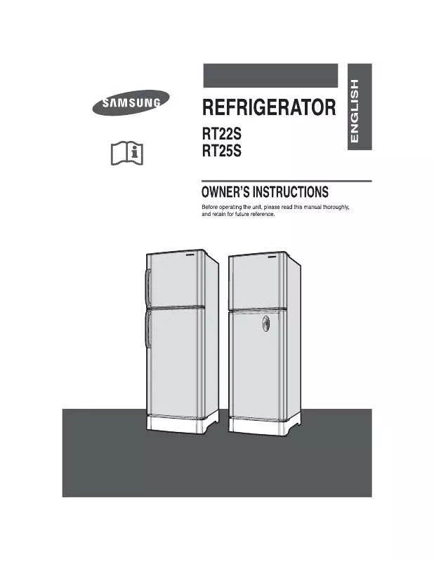 Mode d'emploi SAMSUNG RT22DASS