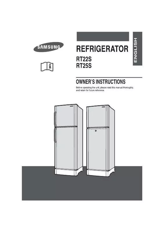 Mode d'emploi SAMSUNG RT22SASS