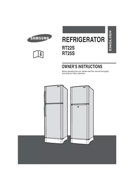 Mode d'emploi SAMSUNG RT22SCAS