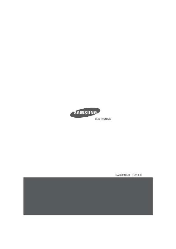 Mode d'emploi SAMSUNG RT22SCSW