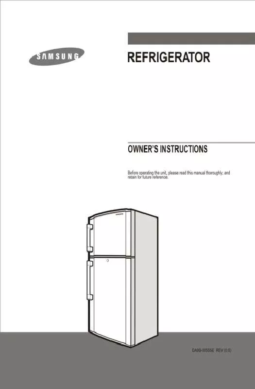 Mode d'emploi SAMSUNG RT25BVIB