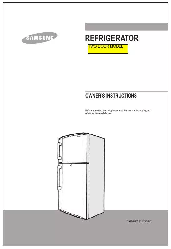 Mode d'emploi SAMSUNG RT25CVMS