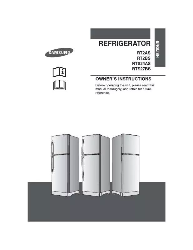 Mode d'emploi SAMSUNG RT2ASCSW