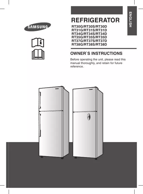 Mode d'emploi SAMSUNG RT30GKSW