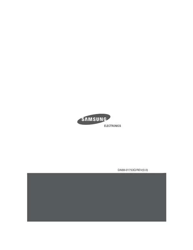 Mode d'emploi SAMSUNG RT331GBSW