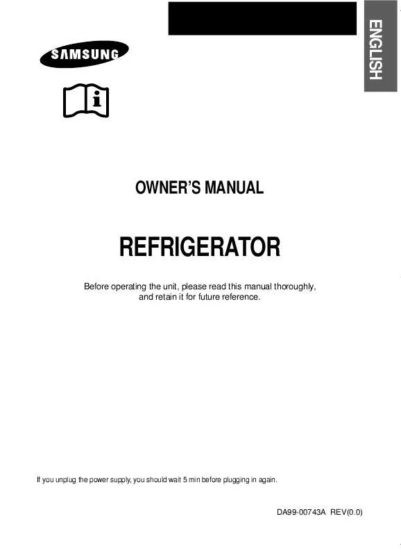 Mode d'emploi SAMSUNG RT53ECMT