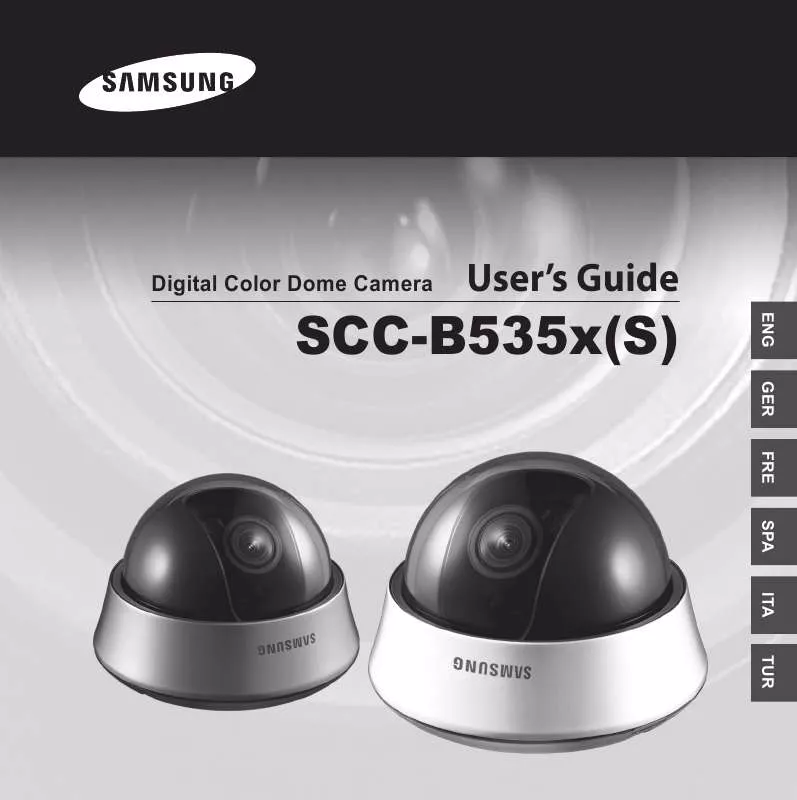 Mode d'emploi SAMSUNG SCC-B5352P