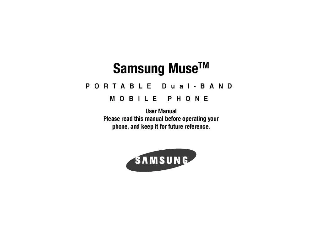 Mode d'emploi SAMSUNG SCH-U706