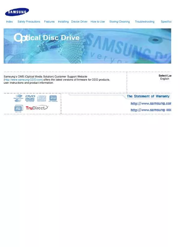 Mode d'emploi SAMSUNG SE-S224Q/AMWD