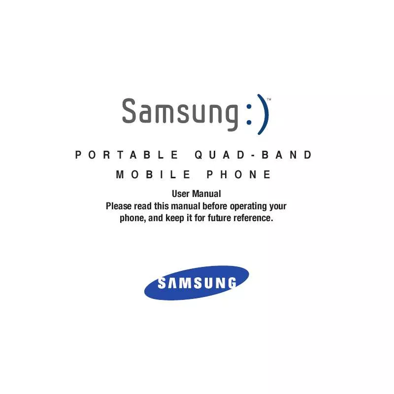 Mode d'emploi SAMSUNG SGH-T359