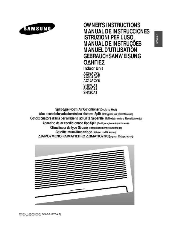 Mode d'emploi SAMSUNG SH-09CA1