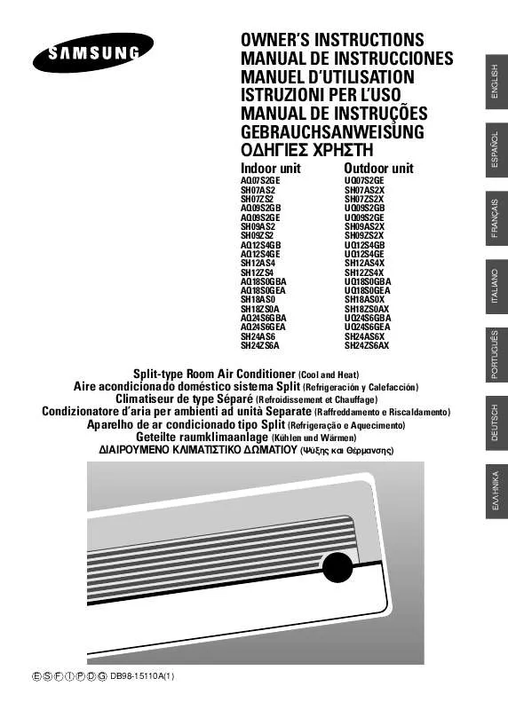 Mode d'emploi SAMSUNG SH-18AS0X