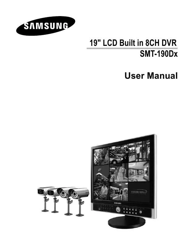 Mode d'emploi SAMSUNG SMT-190DN