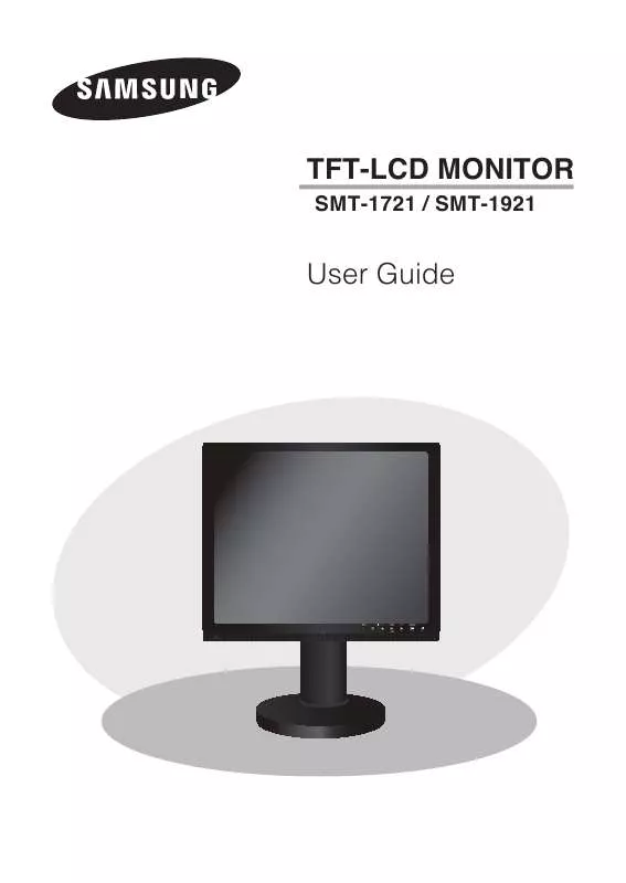 Mode d'emploi SAMSUNG SMT-1921P