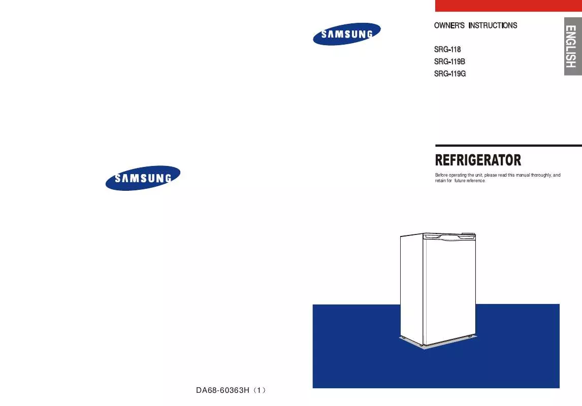 Mode d'emploi SAMSUNG SR-131