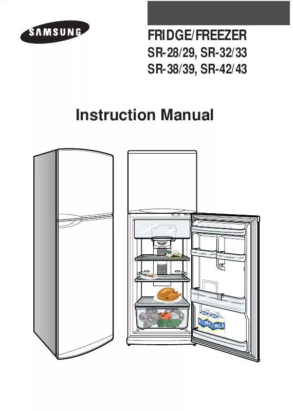 Mode d'emploi SAMSUNG SR-43NMB