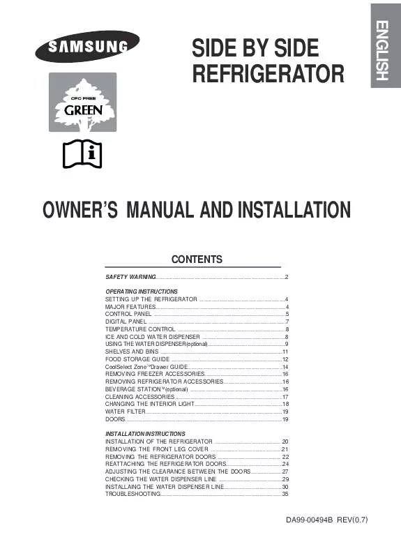 Mode d'emploi SAMSUNG SR-S583DW