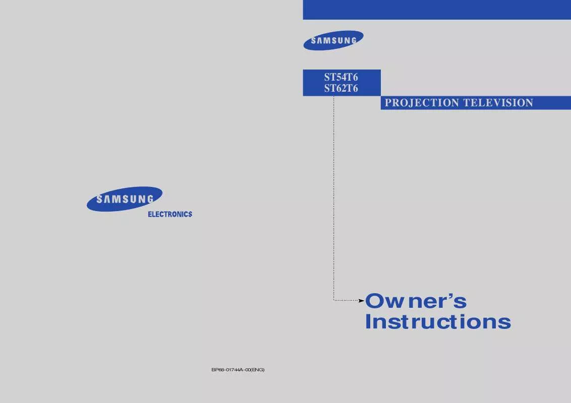 Mode d'emploi SAMSUNG ST54T6