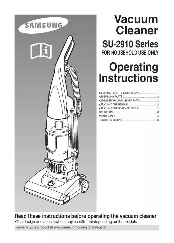 Mode d'emploi SAMSUNG SU2913